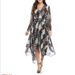 TOMMY HILFIGER Women's Printed Bon Sorbonne Dress